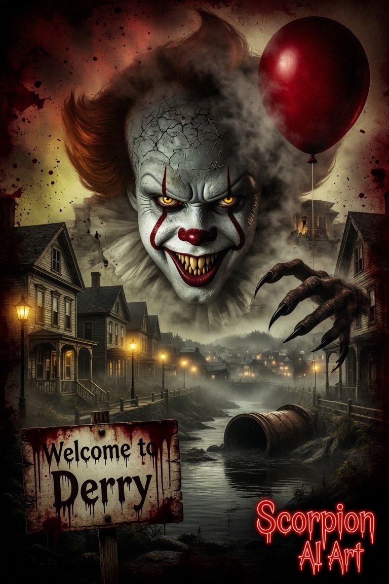 #ScarySaturday 🩸 🎈 Come to Derry we have balloons 🎈