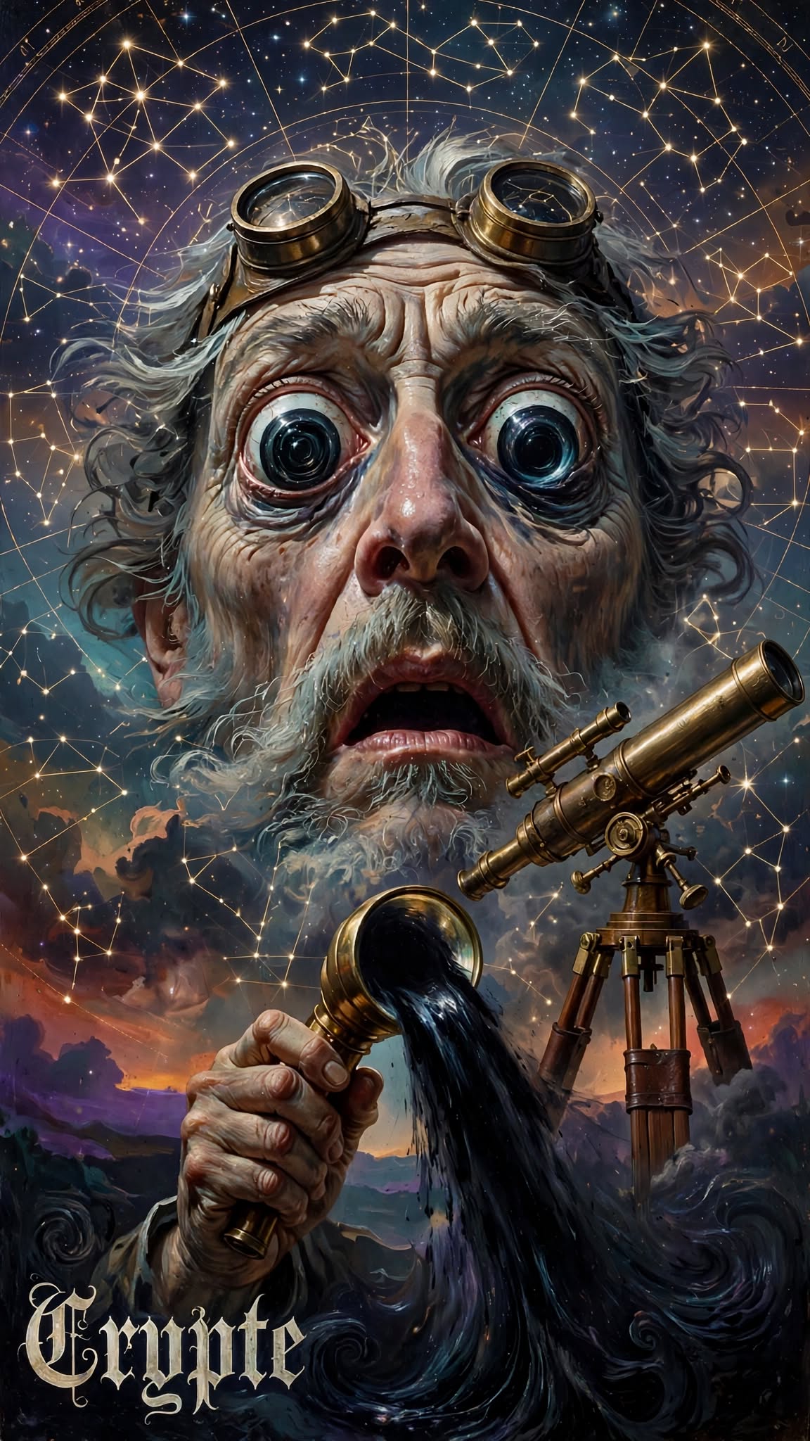 #dailyspark "an astronomer that fears the dark"😱🌌