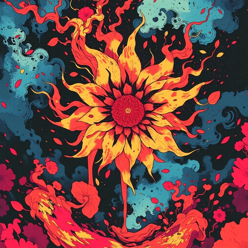 may 1 Future, Burning Bloom #3 word challenge Here is mine Guru