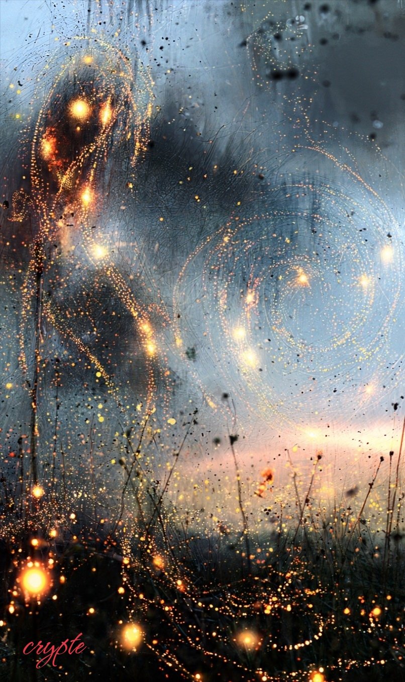 #dailyspark by @Mirrorize "Fireflies at Dust "✨✨✨