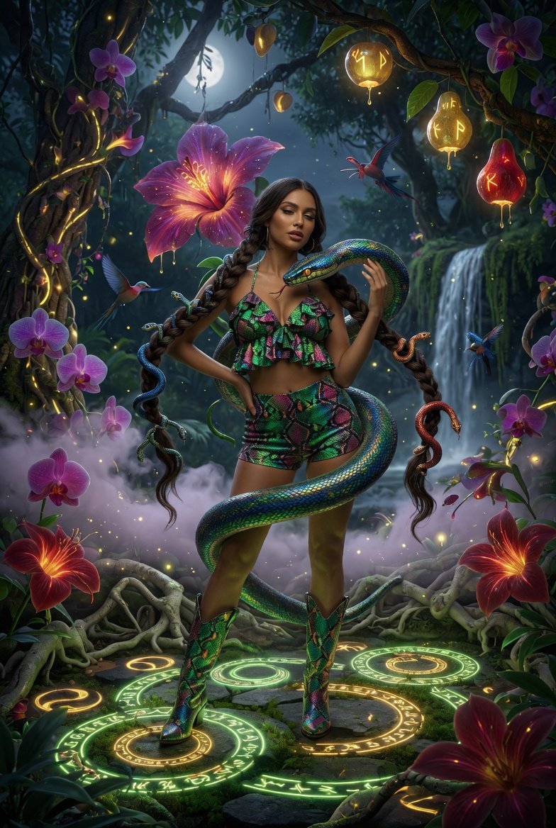 #seasonoffirstbreath May Art Challenge By @GuruScorpion Serpent Spirit (ReBirth )
