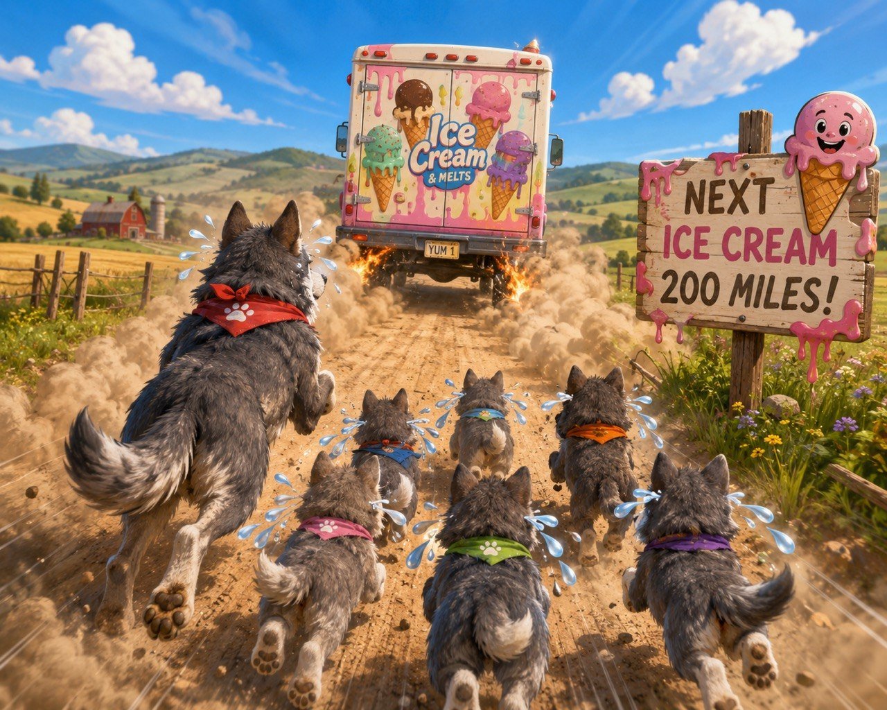 Day 10 β Ice Cream Truck Chase. ππ¦β¨ All Welcome To Join In hosted by @gigisaiart247 & @GuruScorpionβ¦