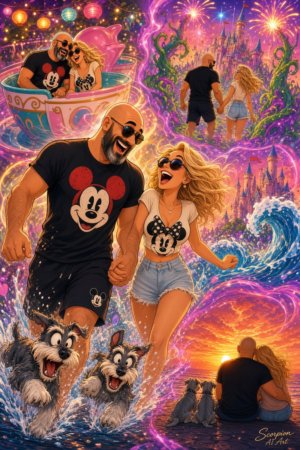 Disney adventures #DisneyChaos May you find the soul who matches your belief, your hope, your heart…