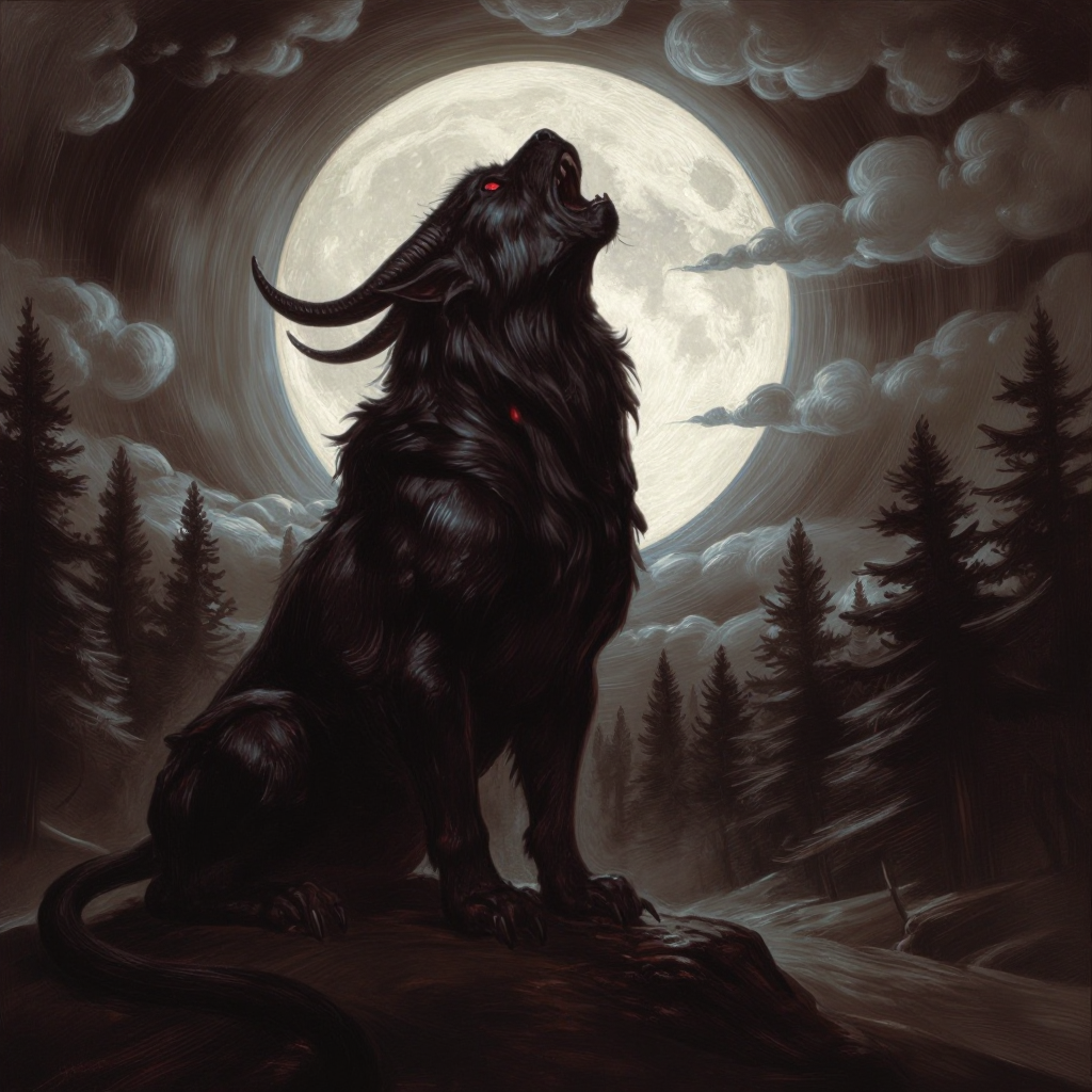 Local Legends: The Ozark Howler - A large black feline creat…