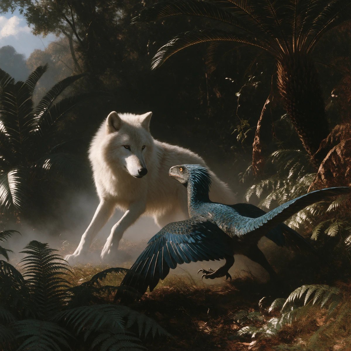 #WolfWednesday #Dinoweek