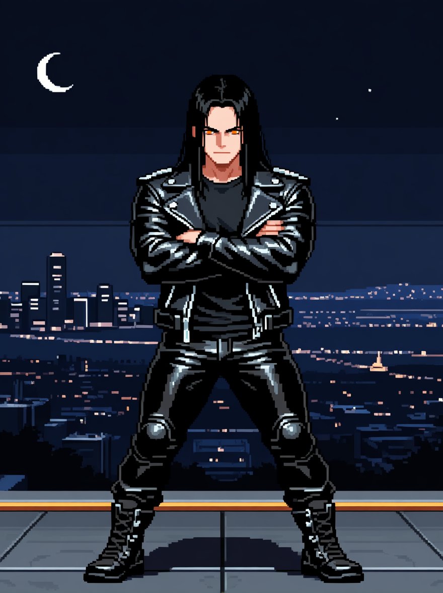 #AiArtStyles2 by @GuruScorpion Day 1 - Pixel Art Grumpy Ripper