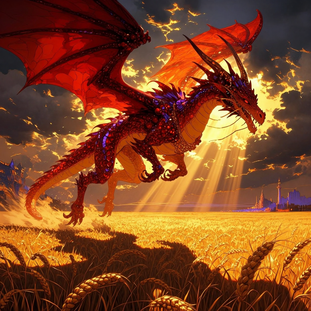 Dragon of Autumn #OctoberLegends by @GuruScorpion