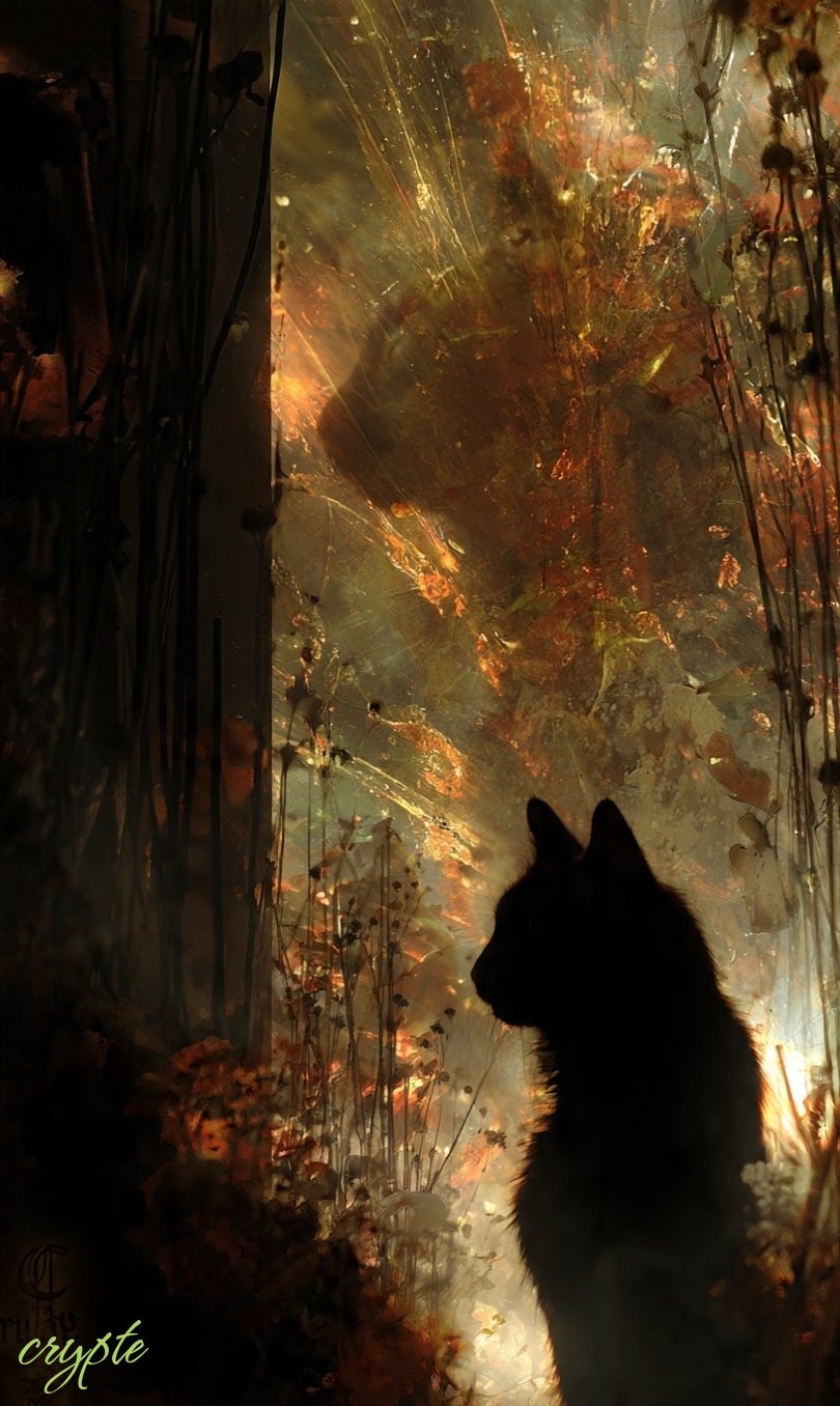 "Beneath the dust of the ages, where the light fades, my gaze is the sole sentinel of this world tha…