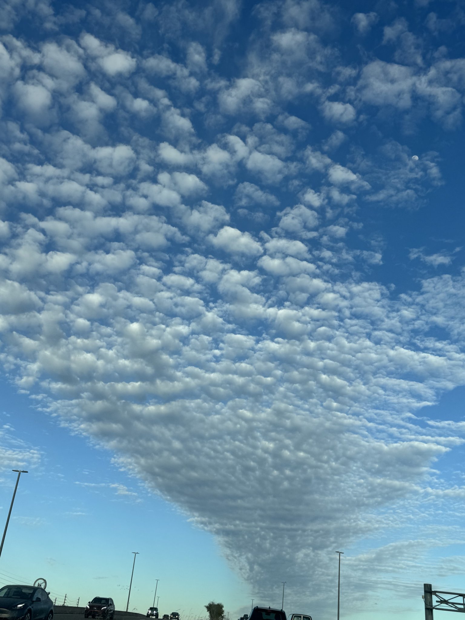 Look how crazy these clouds are by my house lol