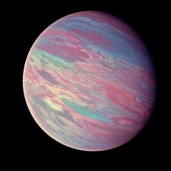 I just found out there is a pastel planet near by us that nobody talks about lol TOI-1338b. Show me…