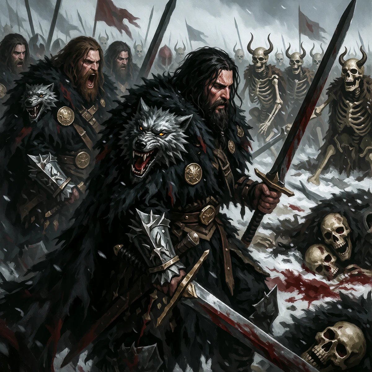 #AugustAIpocalypse Day 22: Tundra Tussle - Blood and Snow Fall Together