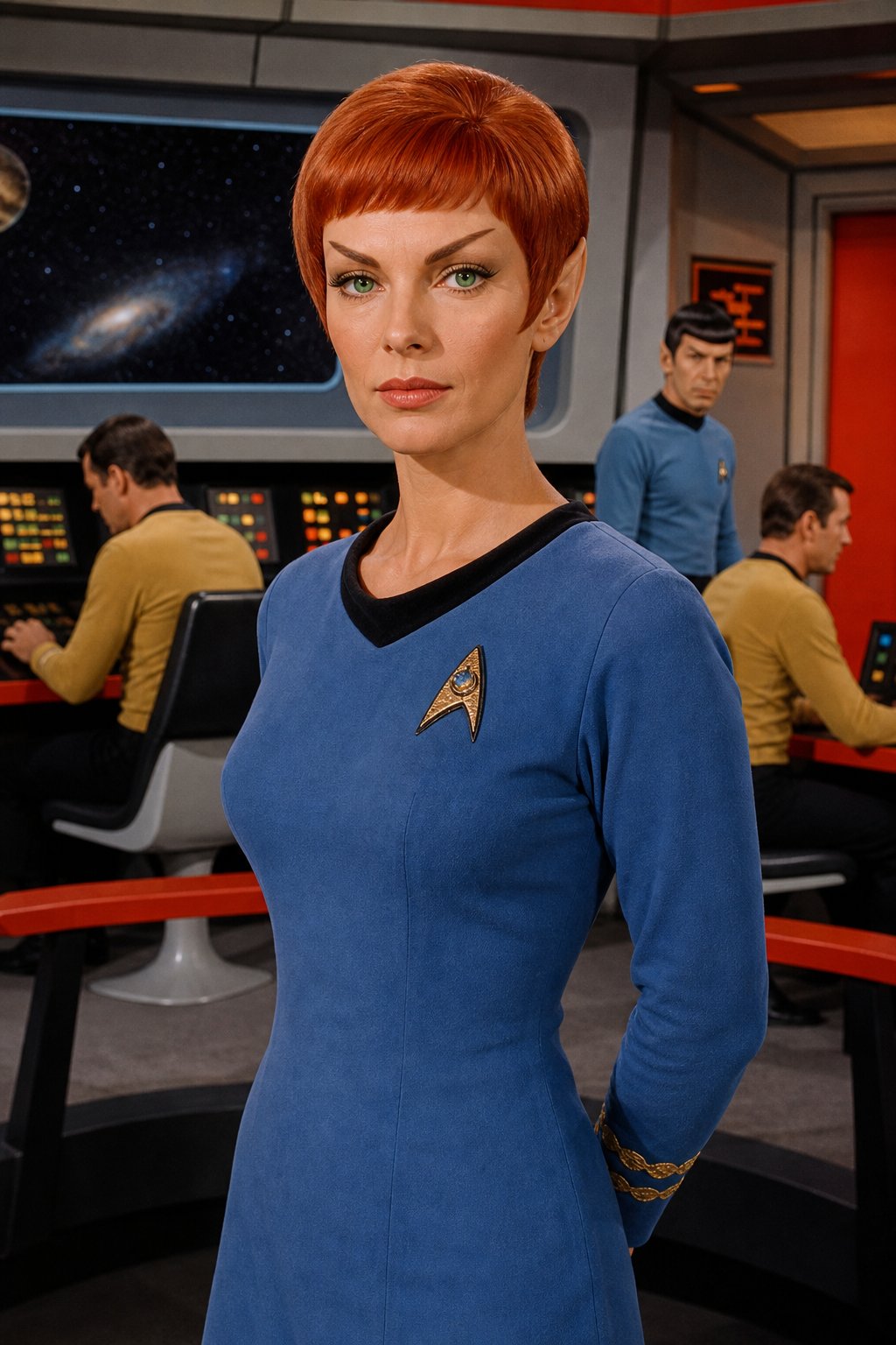 T'Nara - Vulcan Science Officer and a Member of Starfleet's Temporal Corps.