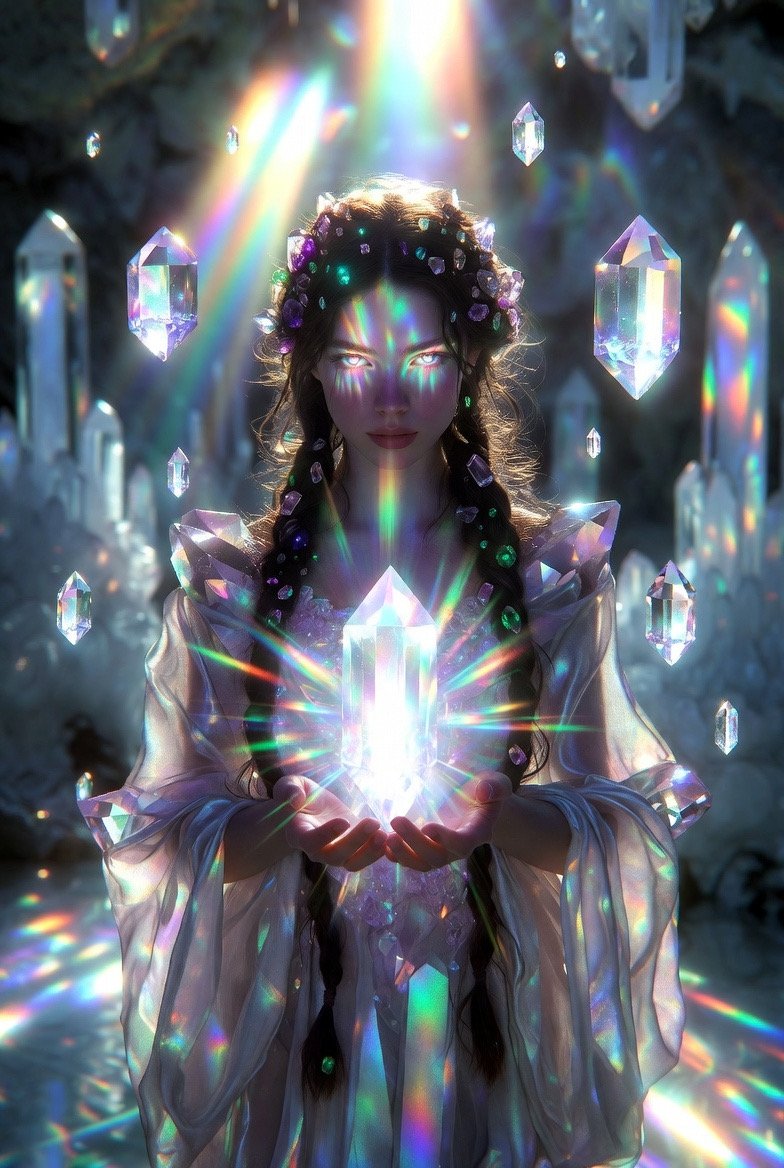 #mythsandlegends #aiart #aiartcommunity All welcome to join Day 29 The Crystal Prophet
