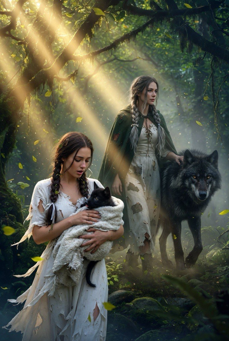 May Art Challenge By @GuruScorpion #seasonoffirstbreath Wolf pup to Alpha