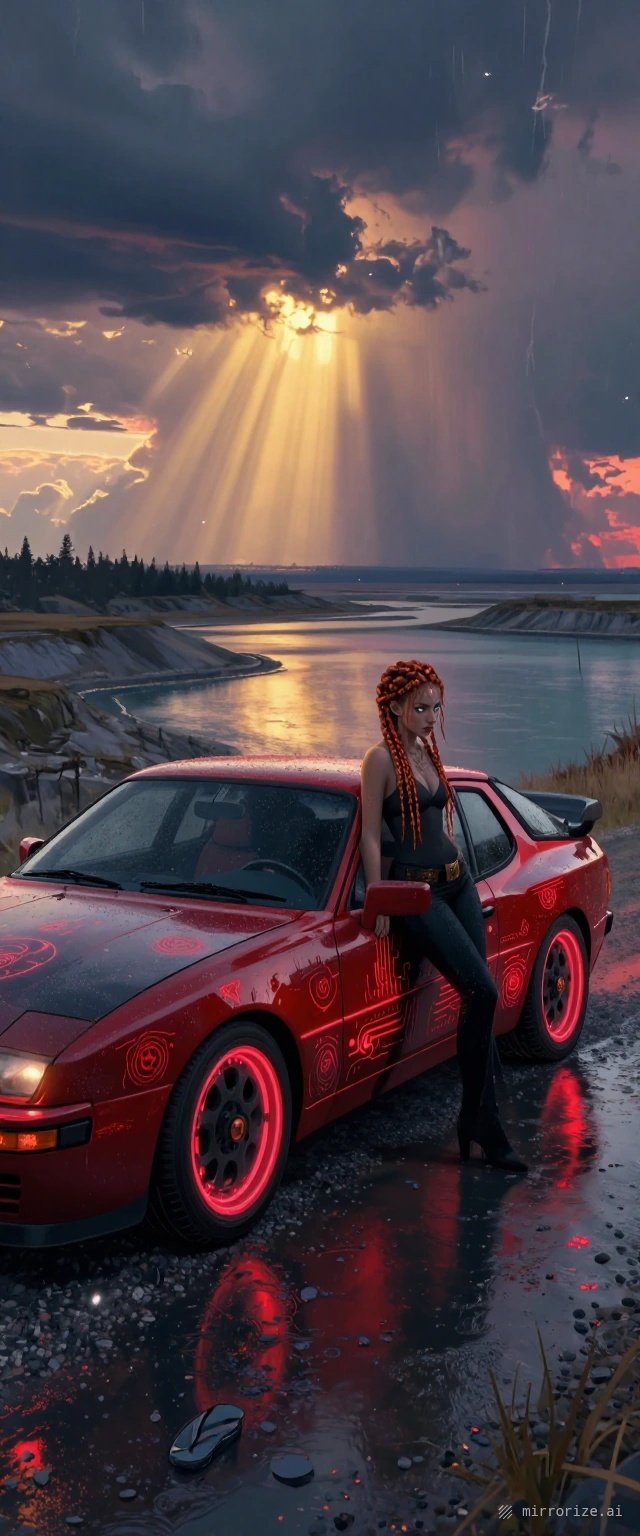 It's not all doom & gloom... 🌥❤️‍🩹🐈‍⬛ [#Reflection 9:21 AR via @Mirrorize 🪞] 👇 tap/click for full vi…