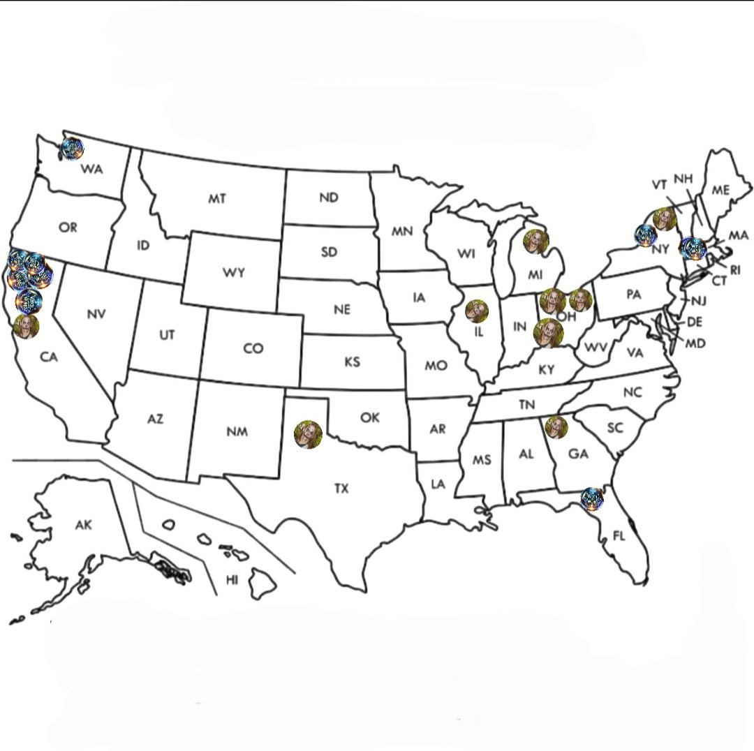 I'd seen these maps of sales before, and thought it was a gr…