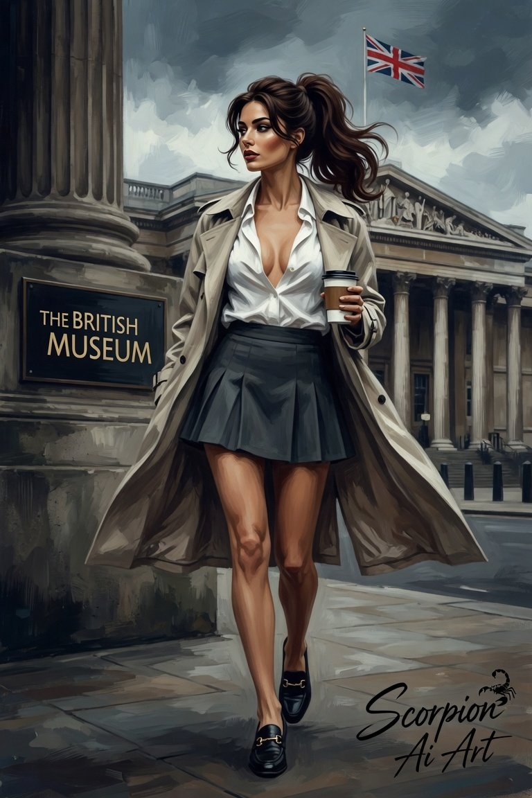 #JulyCityVibes2026 Day 16 - London - Cool Girl Miniskirt + oversized white shirt + light trench + lo…