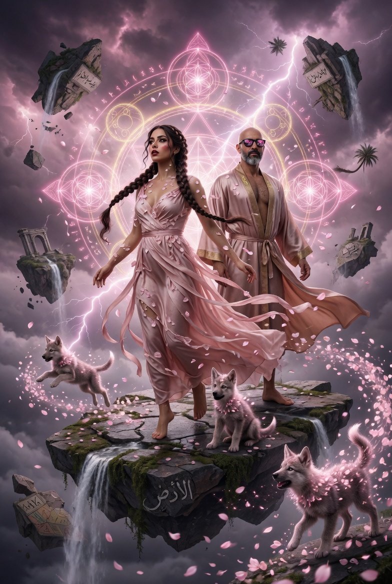 #AllThingsSpring April Challenge #aiartcommunity All Welcome to Join Day 25 Silk And Storm
