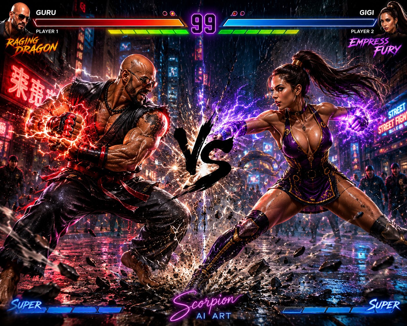 #14DayGamingChallenge Day 7 – Street Fighter Theme: Ultimate Showdown