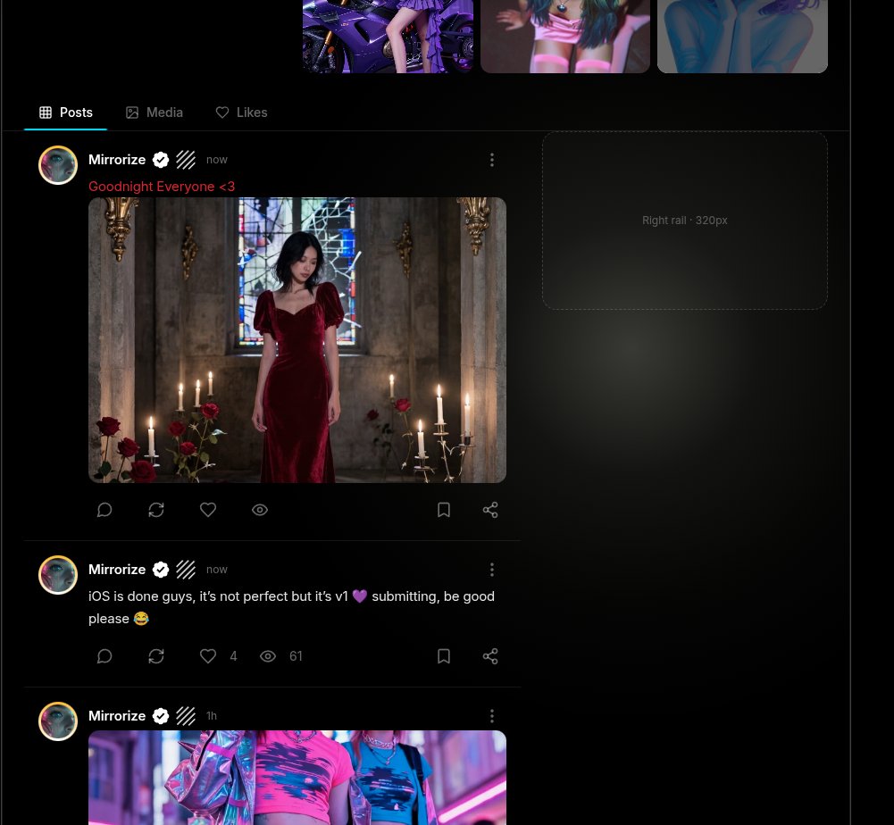 I freed up some space to the right of posts on your profile I just have no idea what to put there. T…