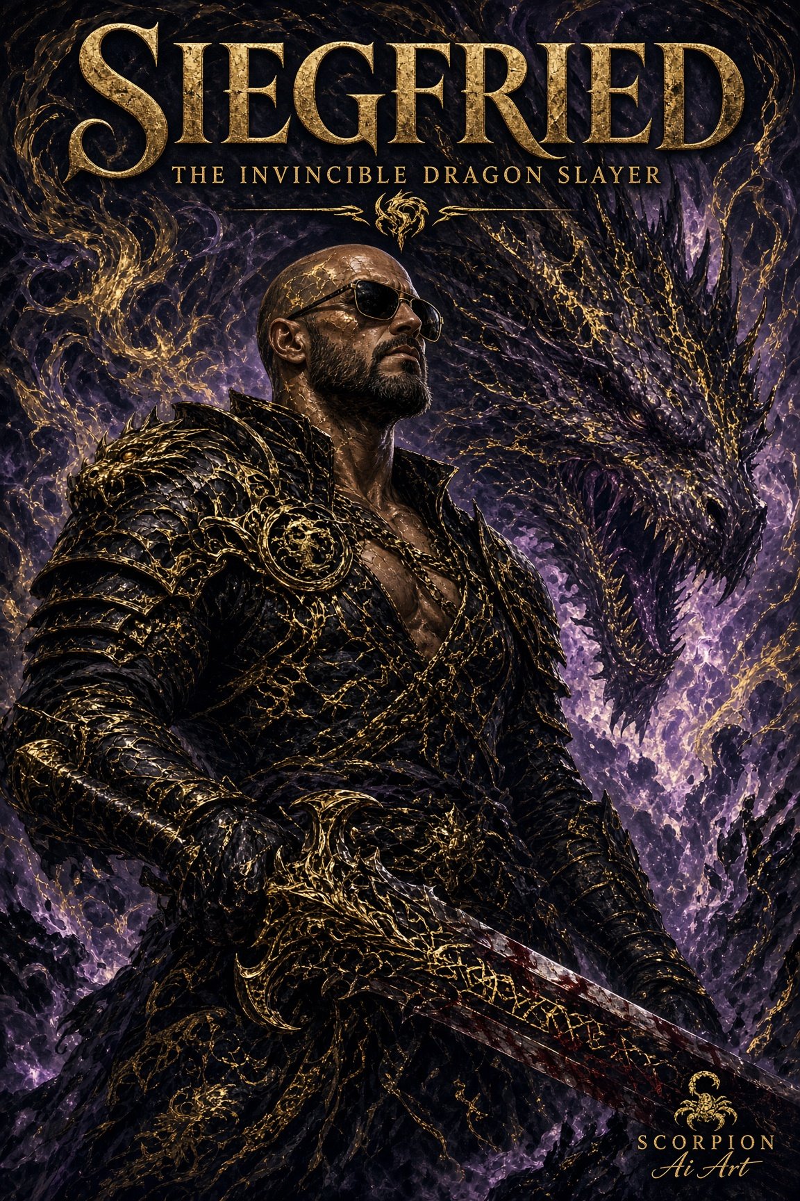 Siegfried - The Invincible Dragon Slayer #AugustAipocalypse by the talented @hiddencode #BeautifulCh…