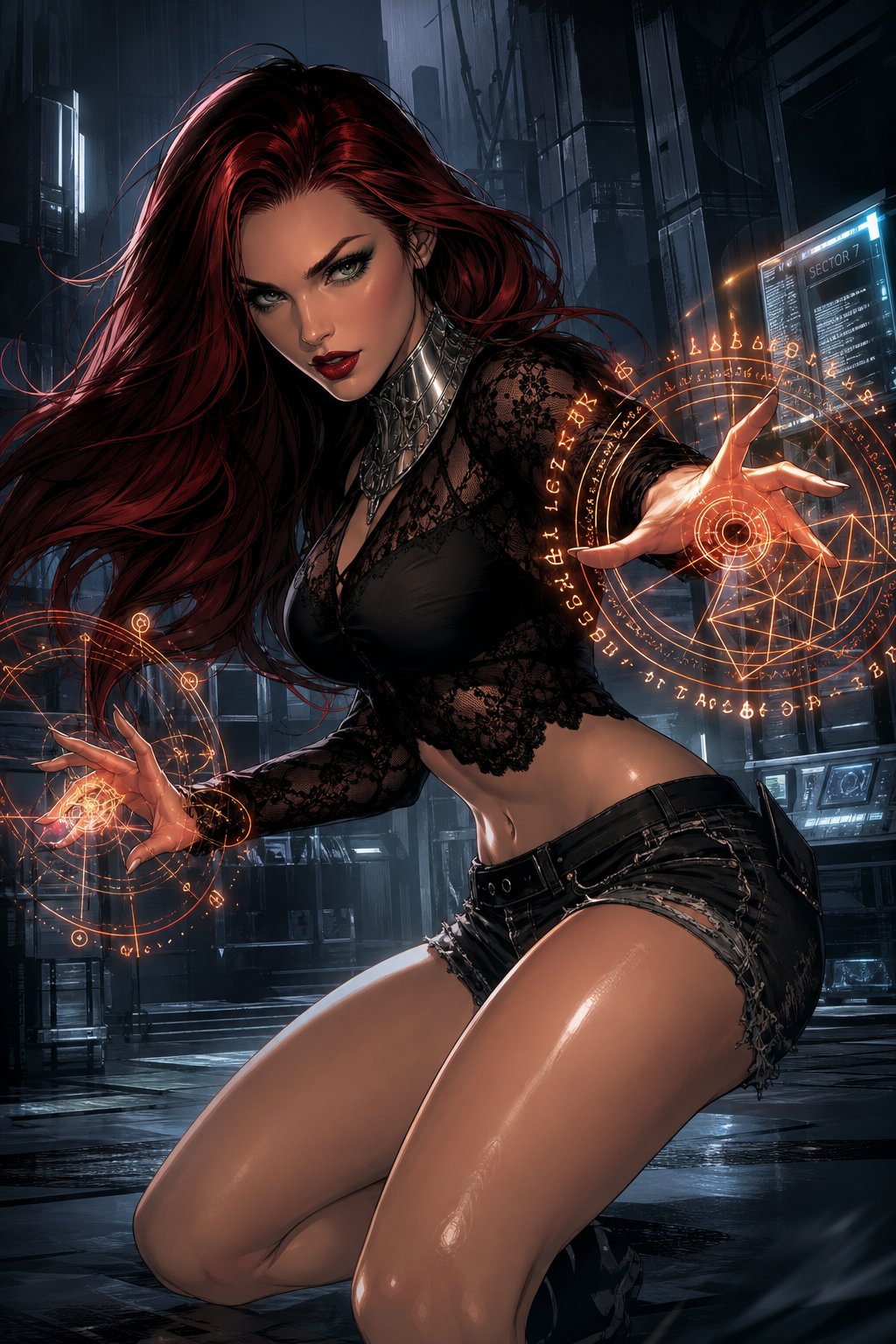 Black Widow/Kim Possible Hybrid - Warlock I love making crossover characters. Hope you like.