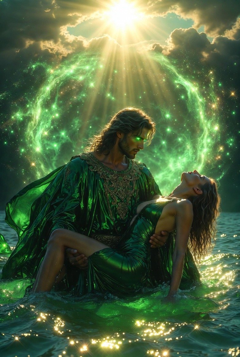 #AllThingsSpring April Challenge from @GuruScorpion Emerald Ritual The Cleansing Ritual 💚💦✝️