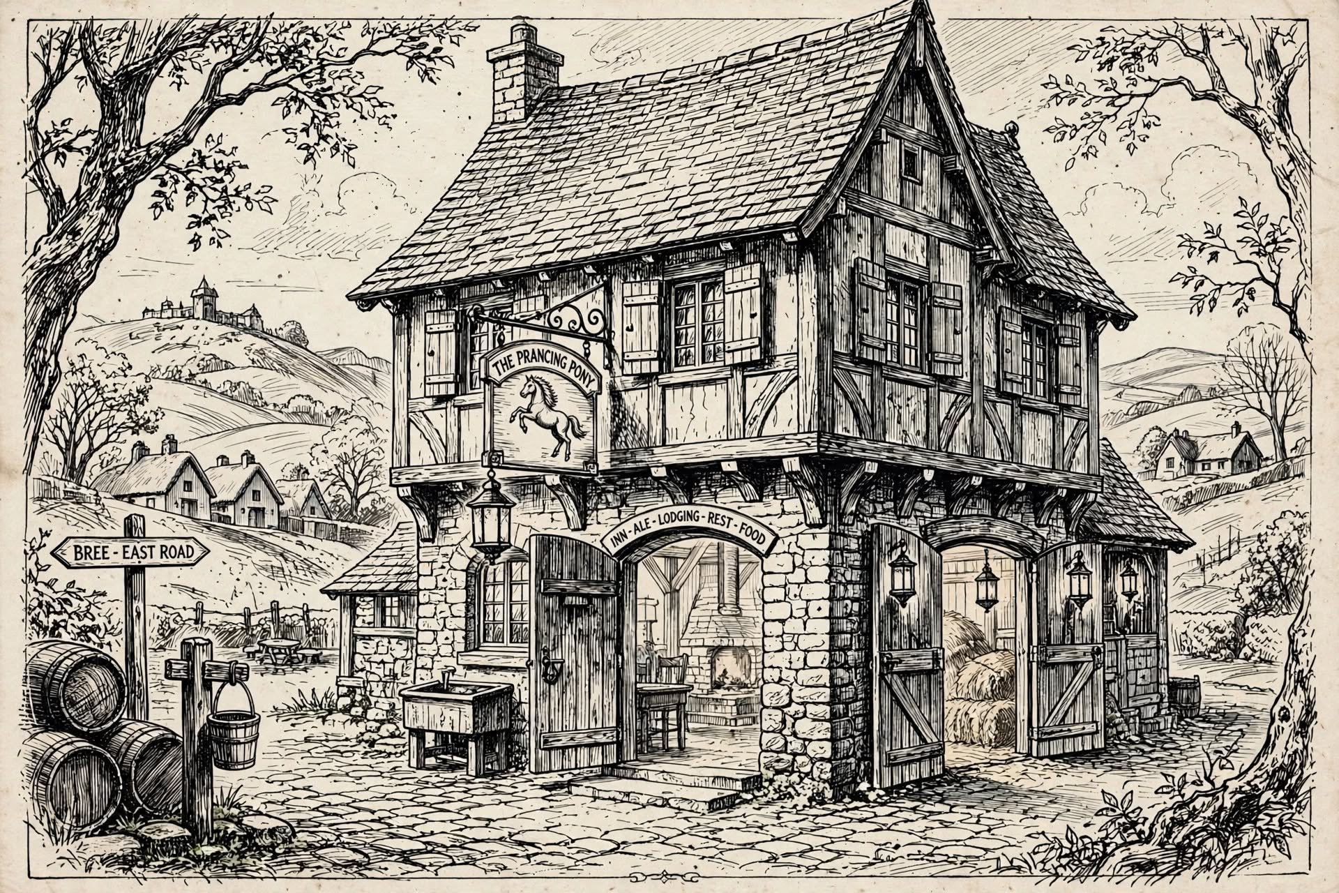The Prancing Pony #TolkienWeek