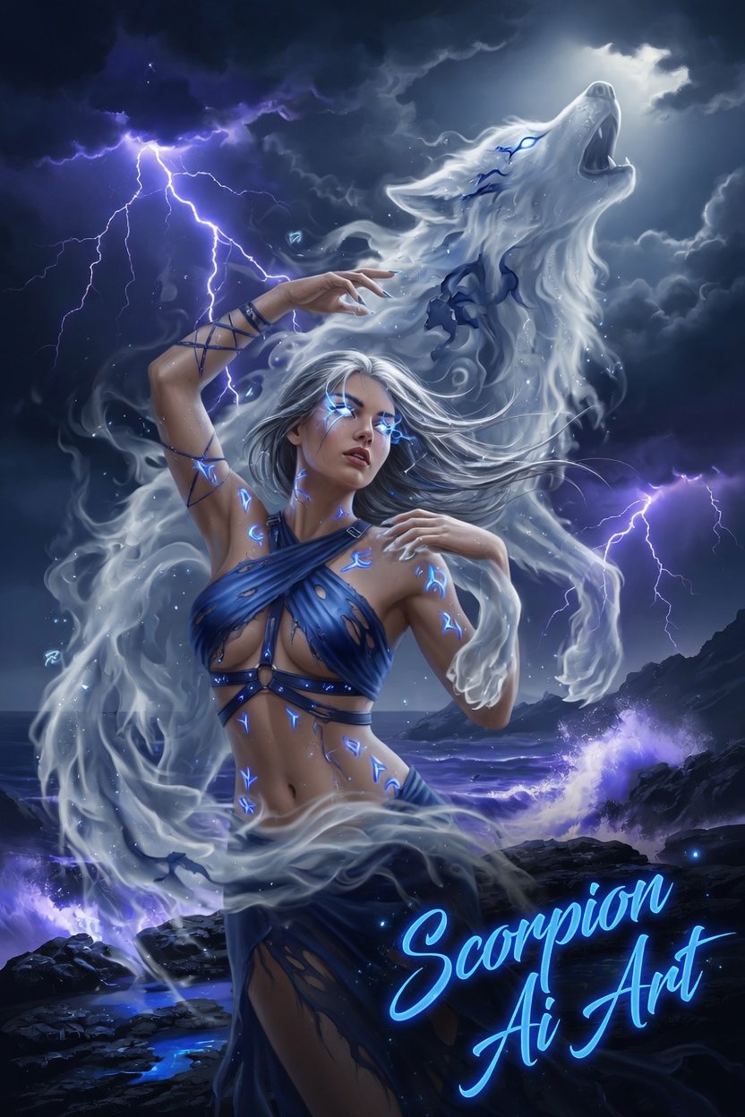 ~ May AI Art Challenge ~ #SeasonofFirstBreath A journey through birth, instinct, and wild spirit Hos…