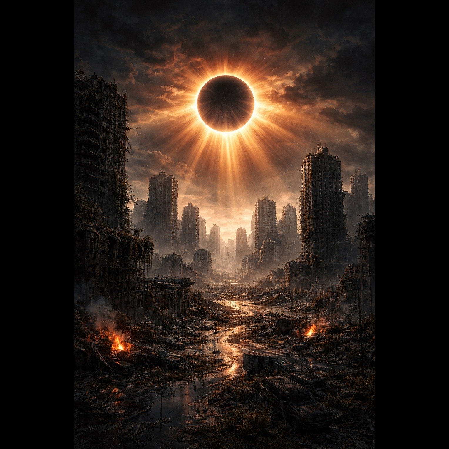 The Apocalypse never speaks as they ignore all the dead children laying in the blood stained streets…