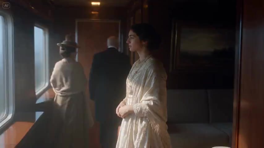 Fashion Fiction — Compartment Courtship