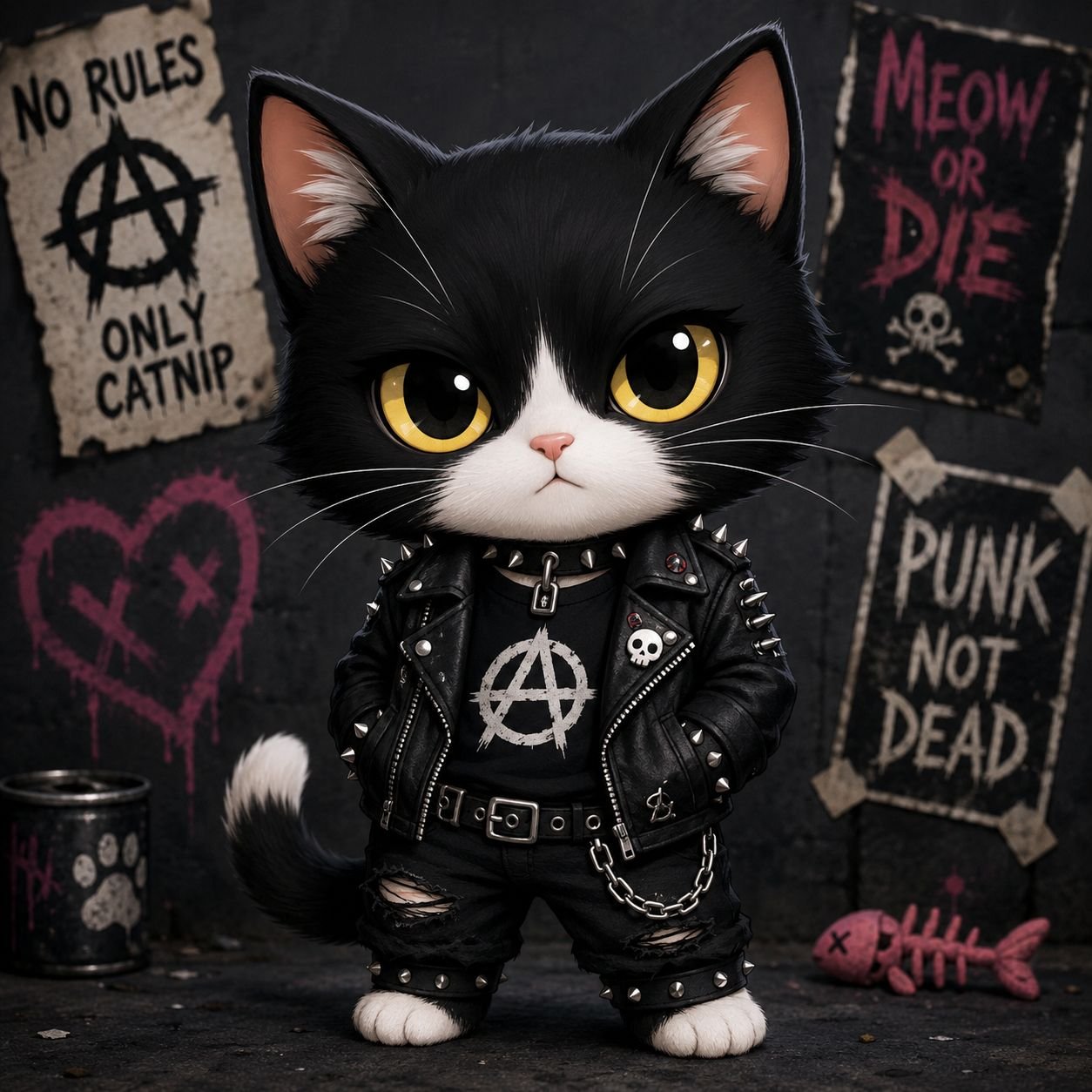 #Caturday Punk