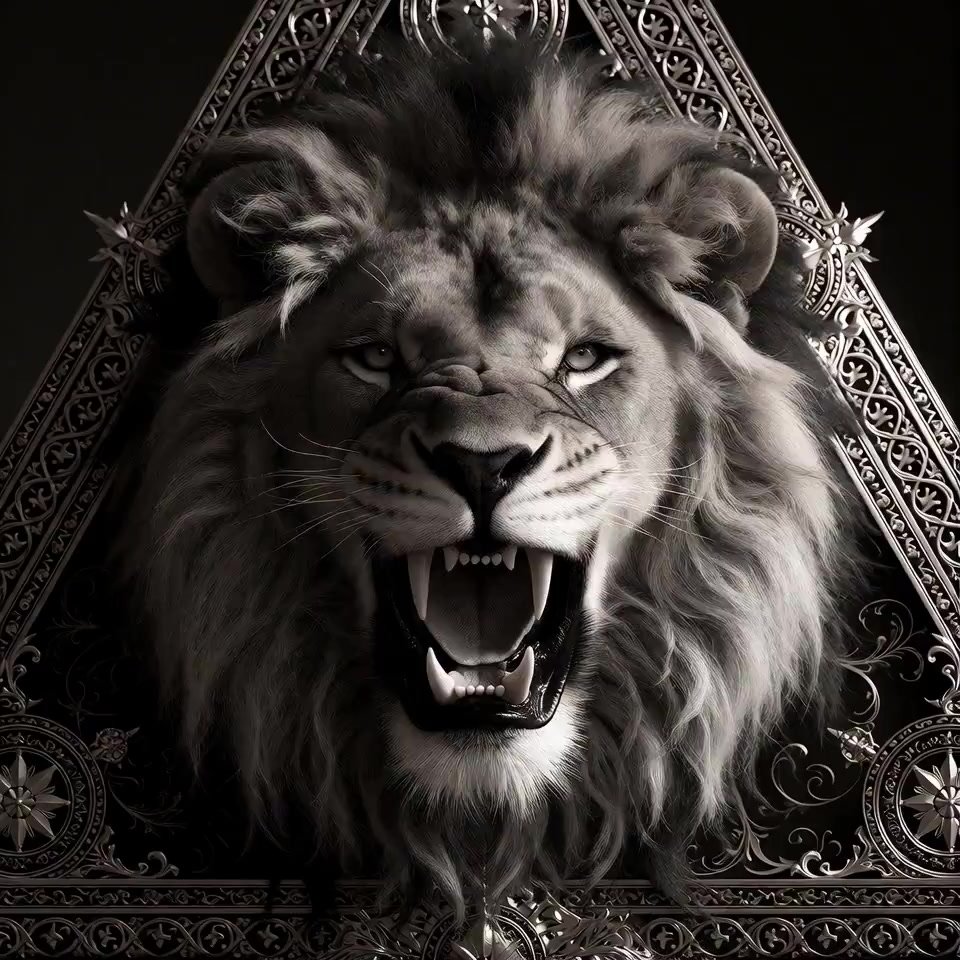 "The King Awakens!" Shaking the stone dust free & shattering…