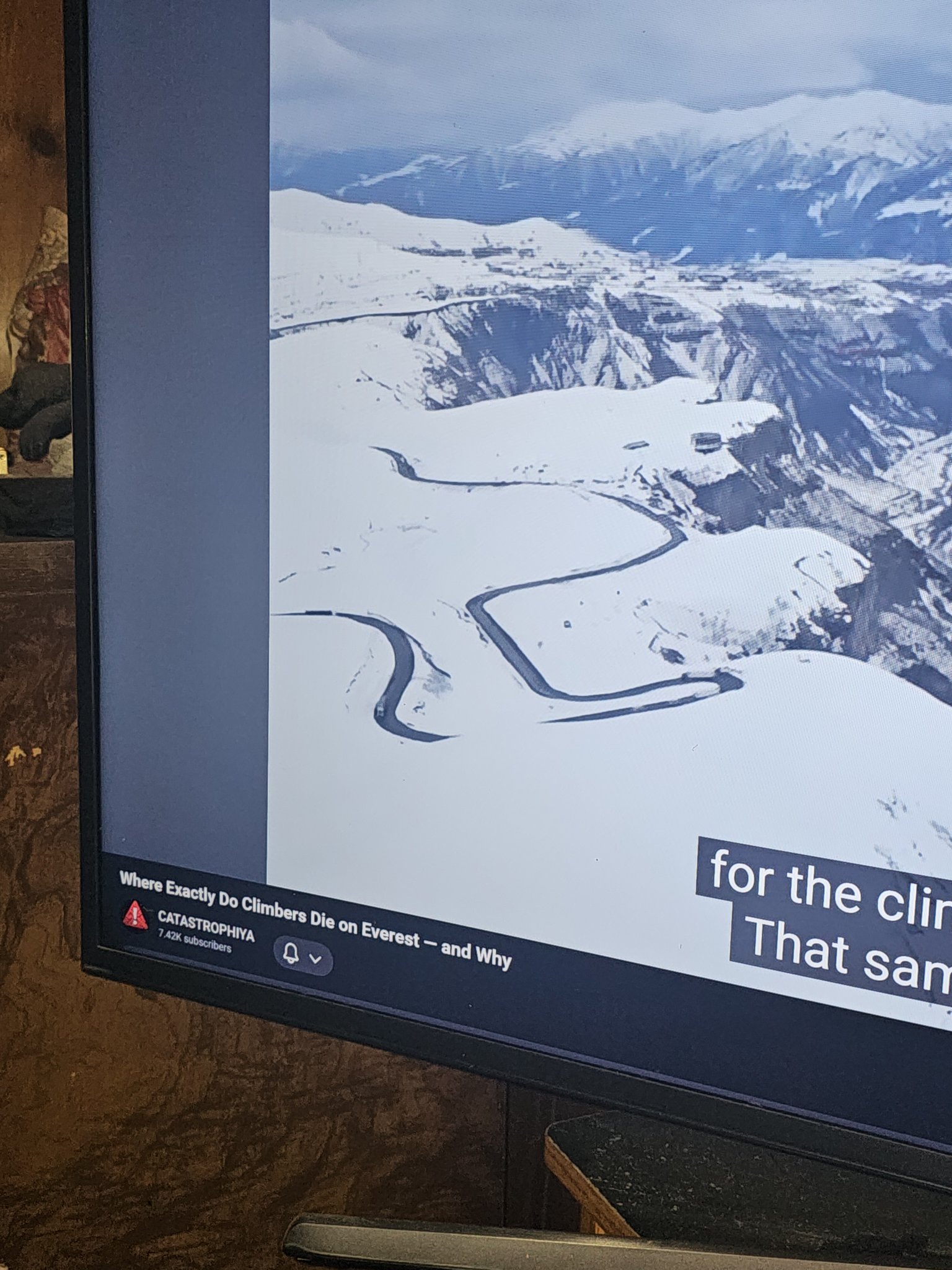 I'm watching a mountaineering documentary and .... Does this look suspiciously similar to Snoopy? I…