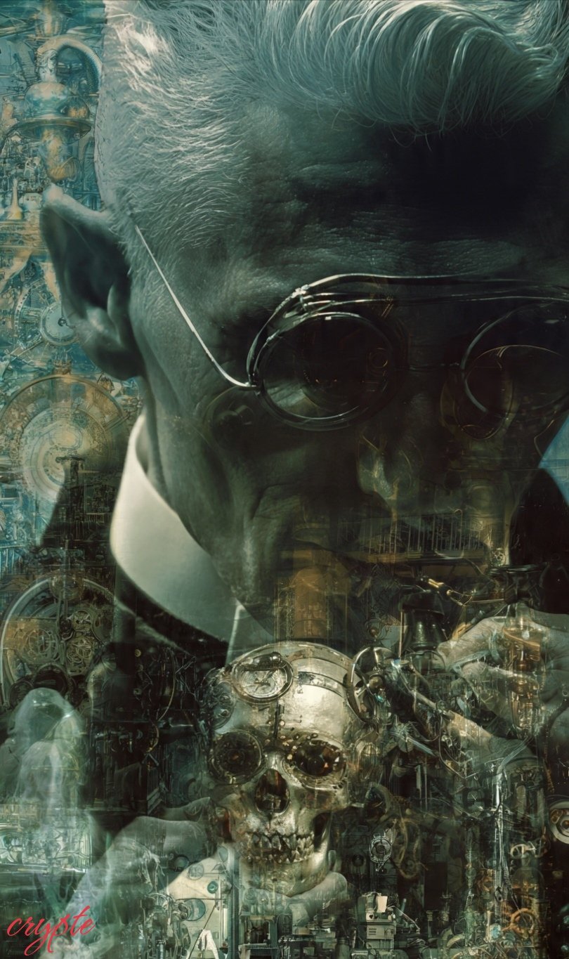 Eternity is nothing but a mechanism that seizes up. Beneath the metal mask, silence devours our hear…