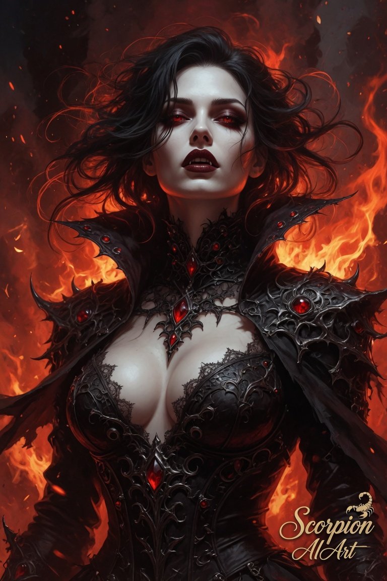 Vampire — Crimson — Fire