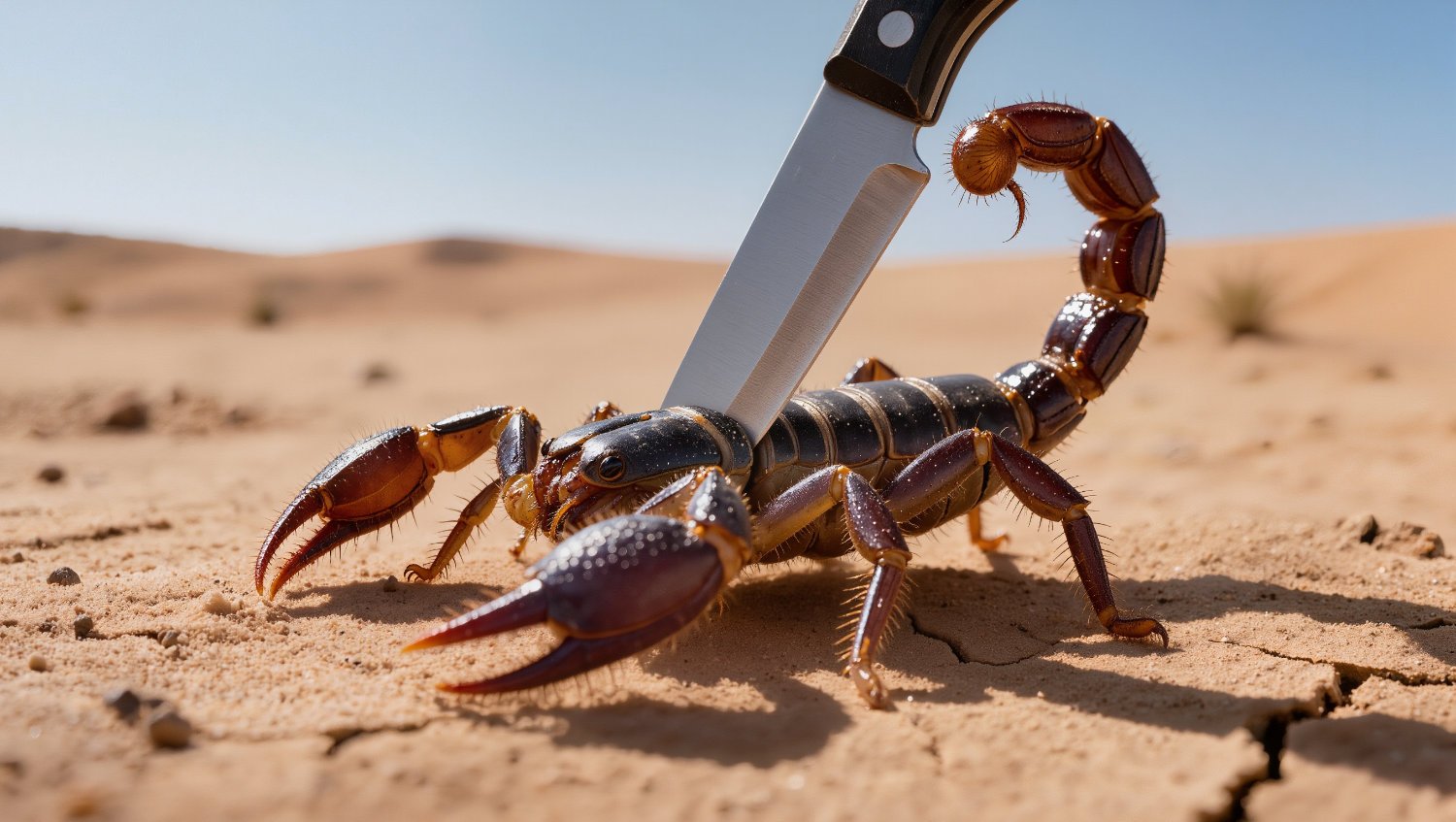 Had to kill a scorpion today. Don't tell Guru I smoked one of his cousins.