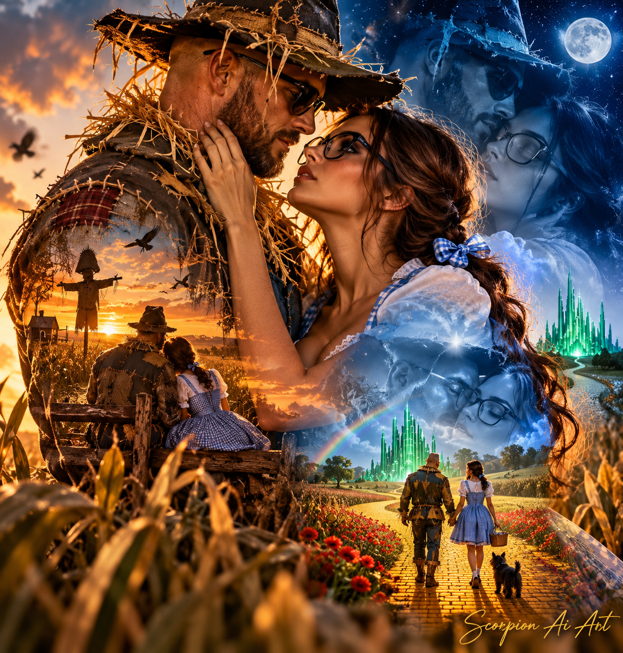 #dailyspark #goodnight A scarecrow that has started dreaming