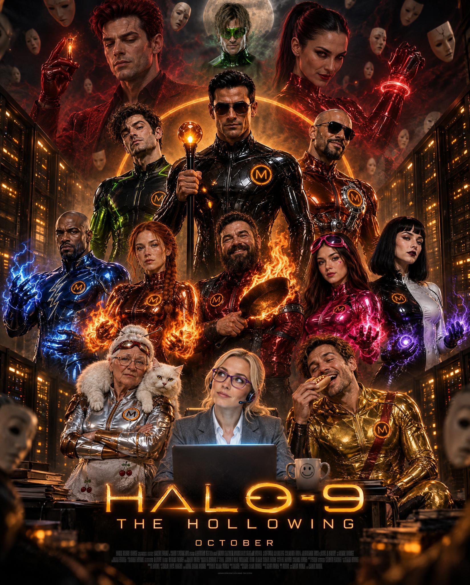 HALO-9 movie coming together - trailer dropping soon. @Mirrorize @GuruScorpion @Jinx @gothic @quiet…