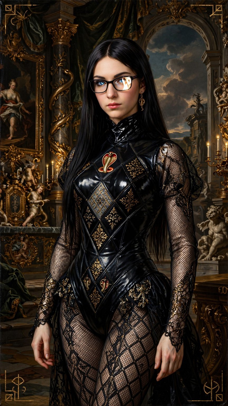 Hybrid character of Bayonetta and Baroness