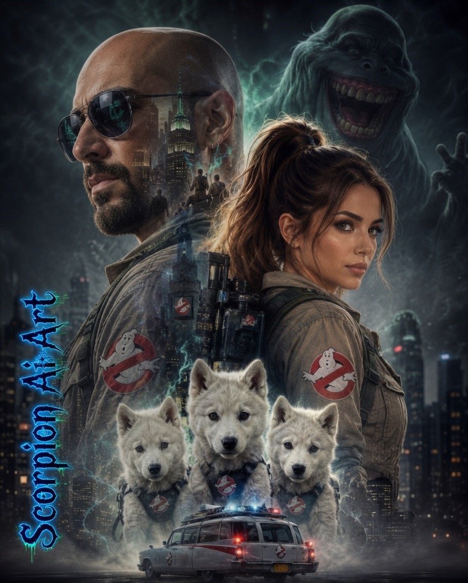 What if Ghosts were real? Who you Gonna Call? @gigisaiart247 @Jinx @omalleywilliam @hermia @GhostMKC…