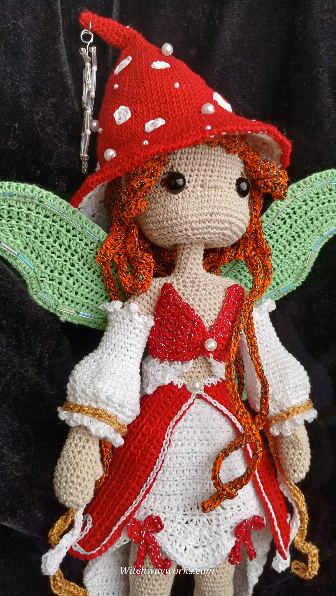 Meet Fairy Florie 🌸🍄✨ – the newest whimsical spirit conjured into being at Witch Way Works! This lit…