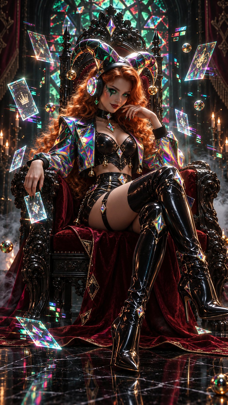 Qt your jester art. 🃏 Yes, I’m the fool. Now explain why I’m…