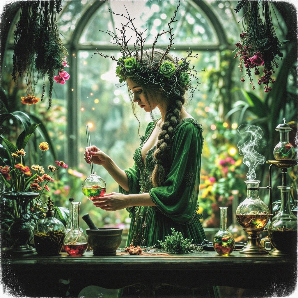 #AllThingsSpring April Challenge By @GuruScorpion Greenhouse Empress 💚
