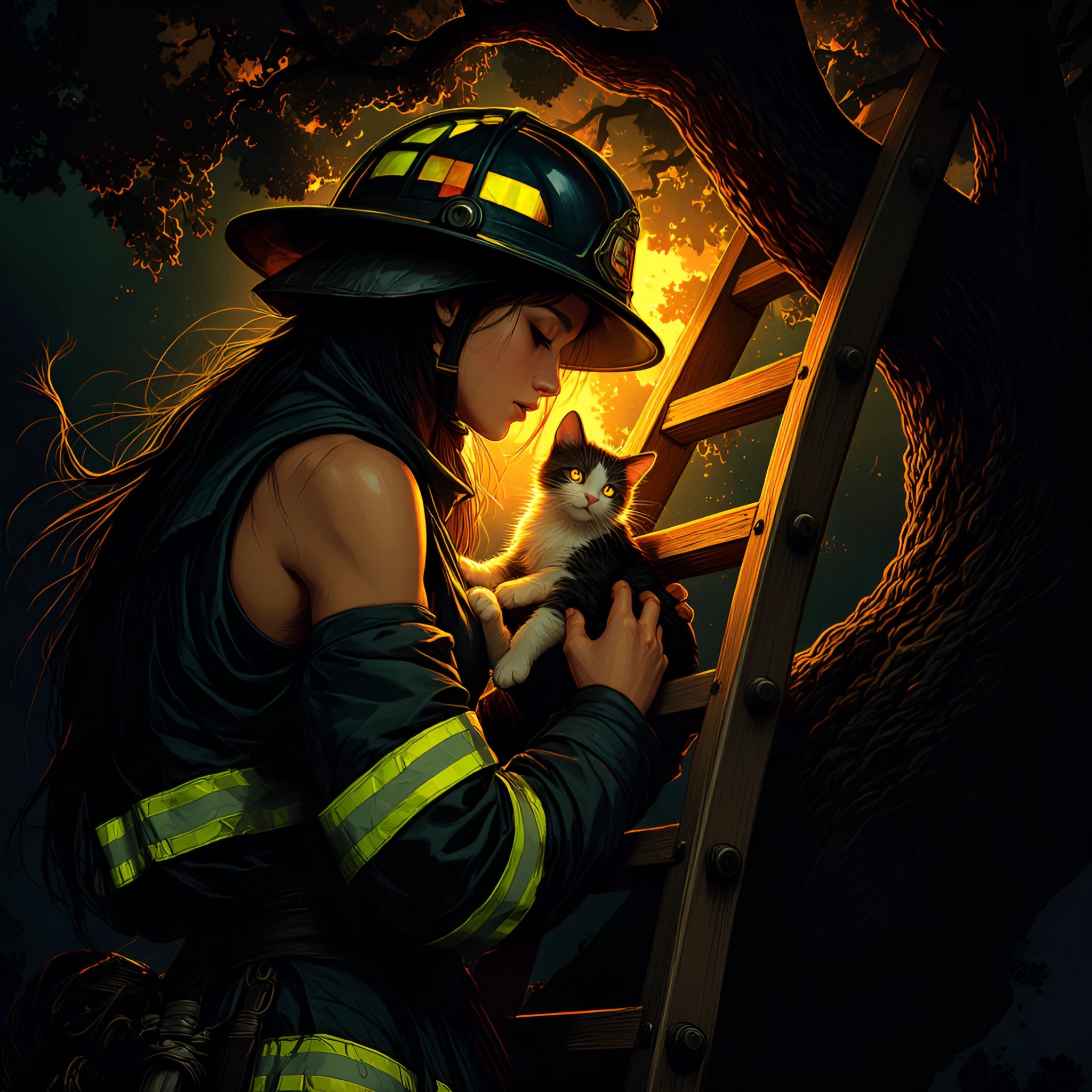 #FirstResponders by @GuruScorpion Day 4 - Every Hero Has A Heart
