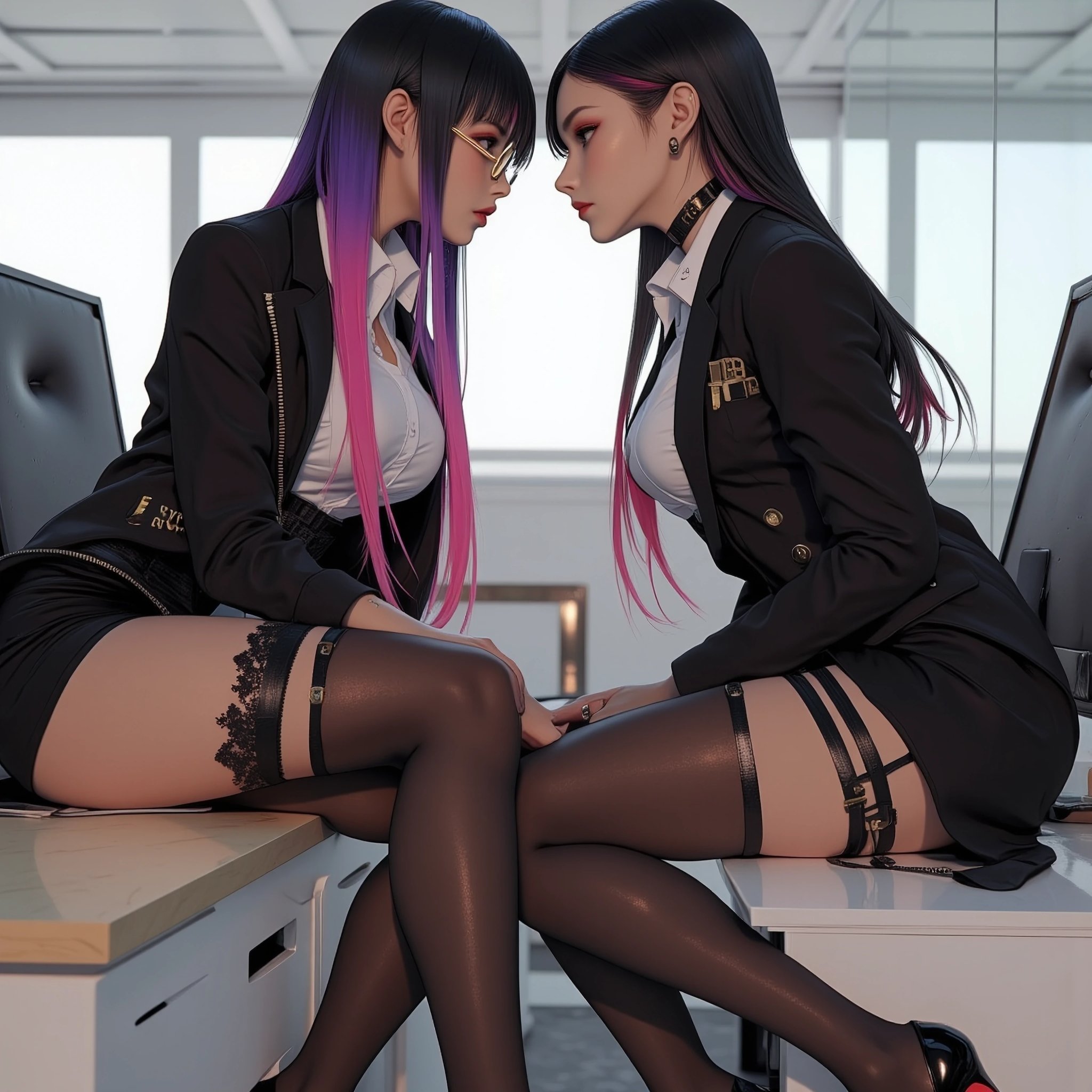 Nobody knows what happened next do they? It's after hours and they are alone. Not sure why though.