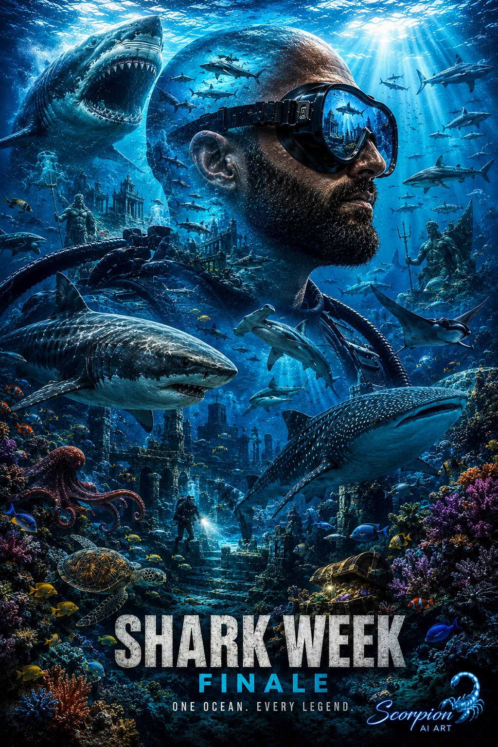 🦈 July 26 – Shark Week Finale #SharkWeek July 26 brings the wave to its peak — the Shark Week Finale…