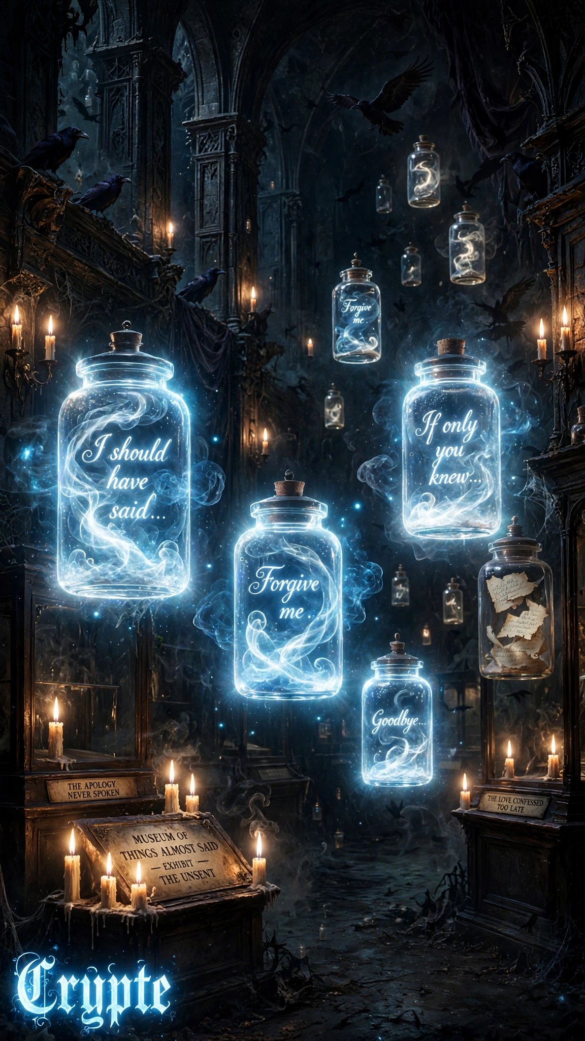 #dailyspark " The museum of things almost said”🤫🌒