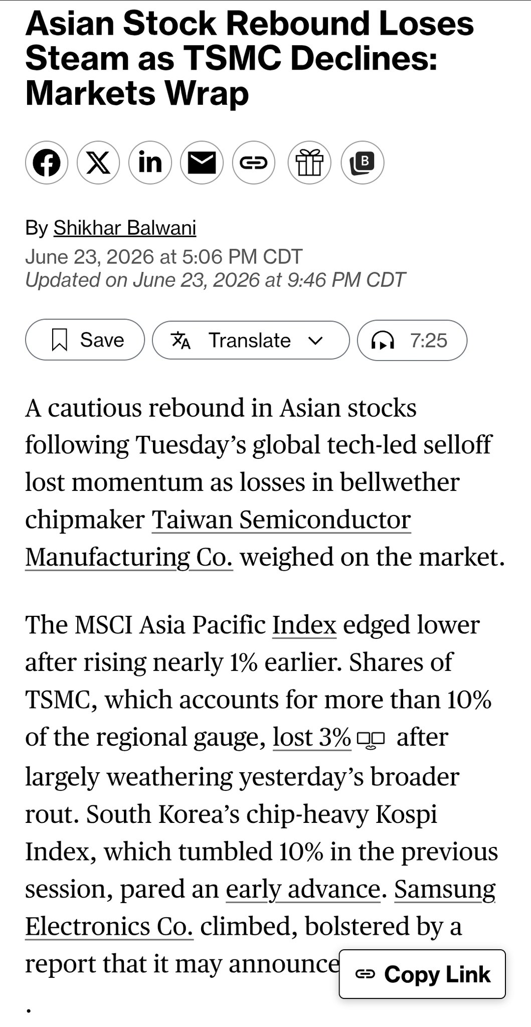 MU earnings tomorrow. PCE on Thursday. Next few days should…