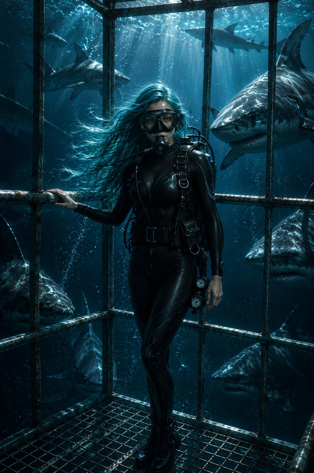 #Grok #AmberbyNevyn #SharkWeek by @GuruScorpion Day 25 - Sha…